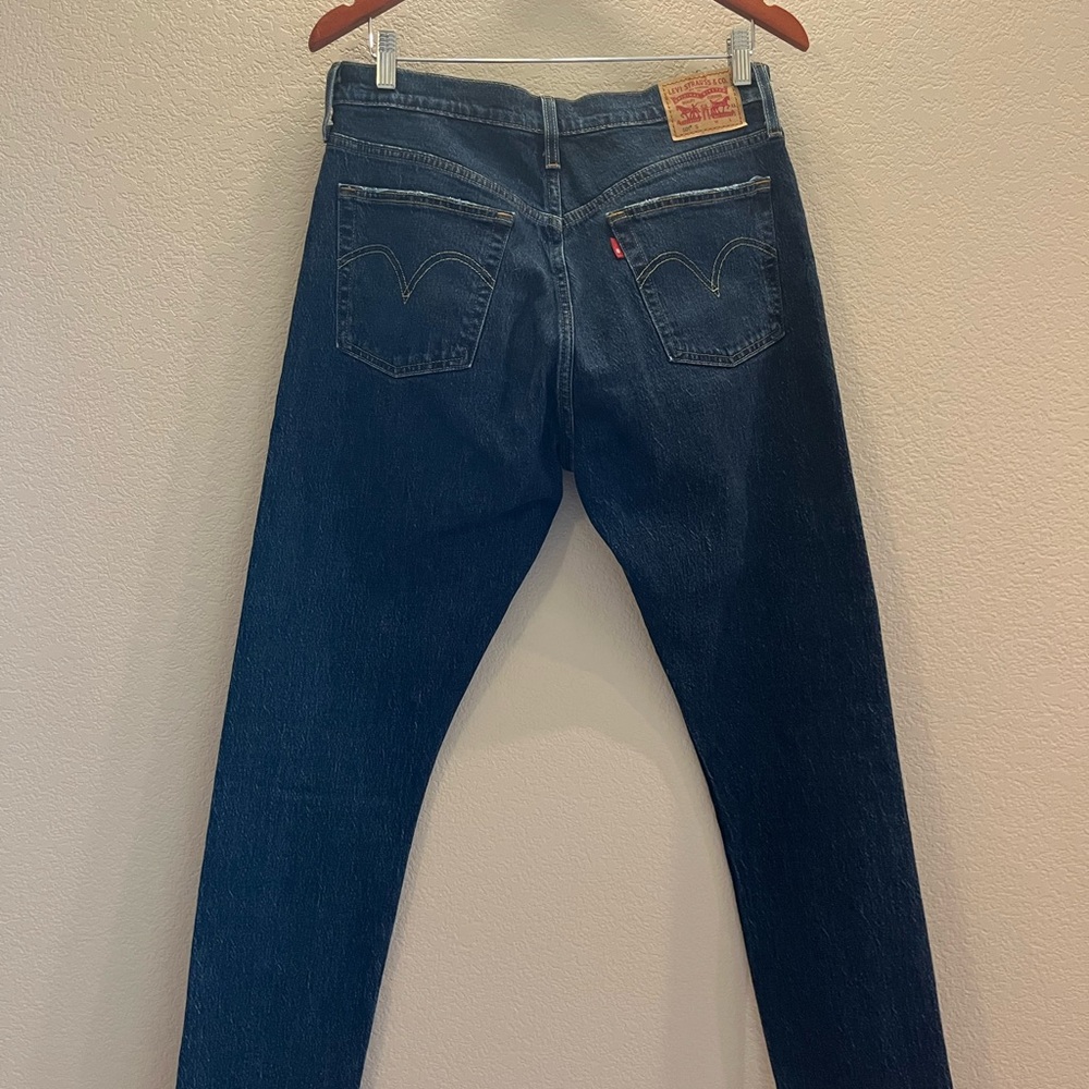 Levi's Blue Straight Jeans Classic Fit